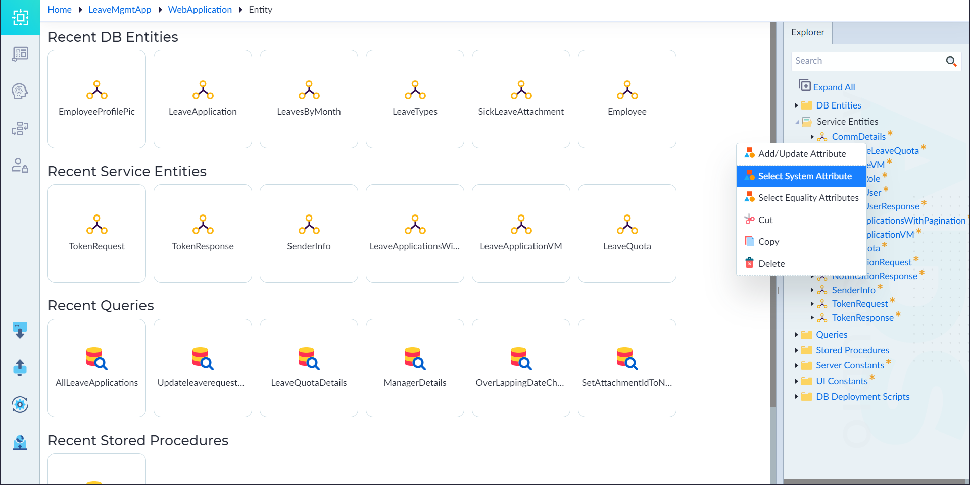 Add System Attributes SE