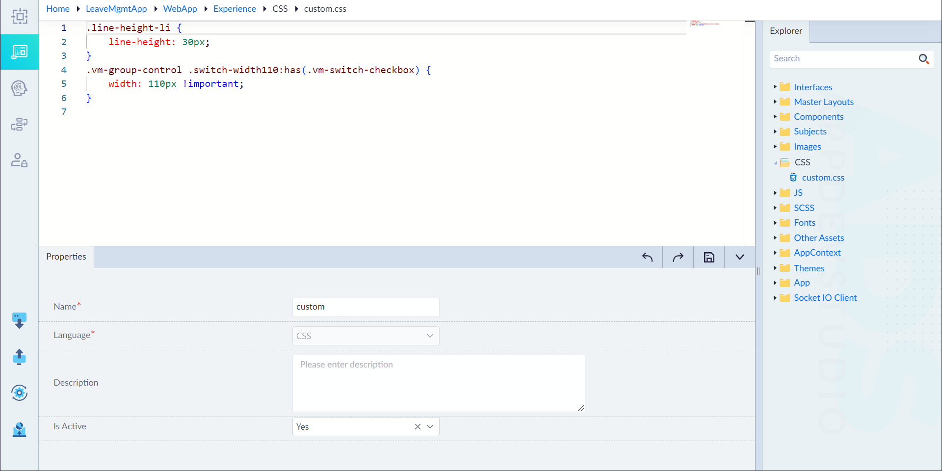 Create CSS Editor
