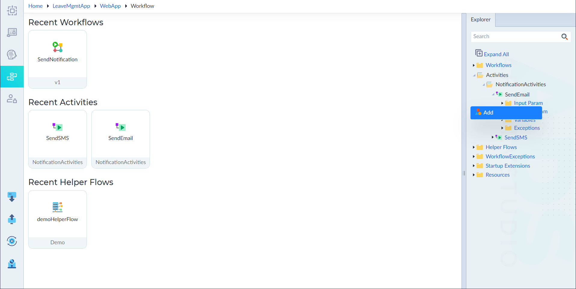 Add Parameter to Activity