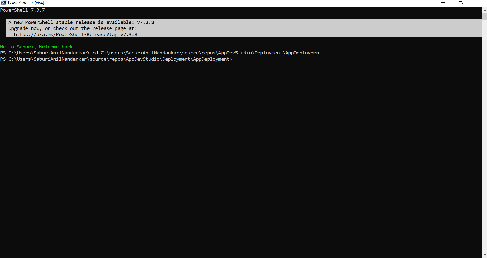PowerShell Navigation