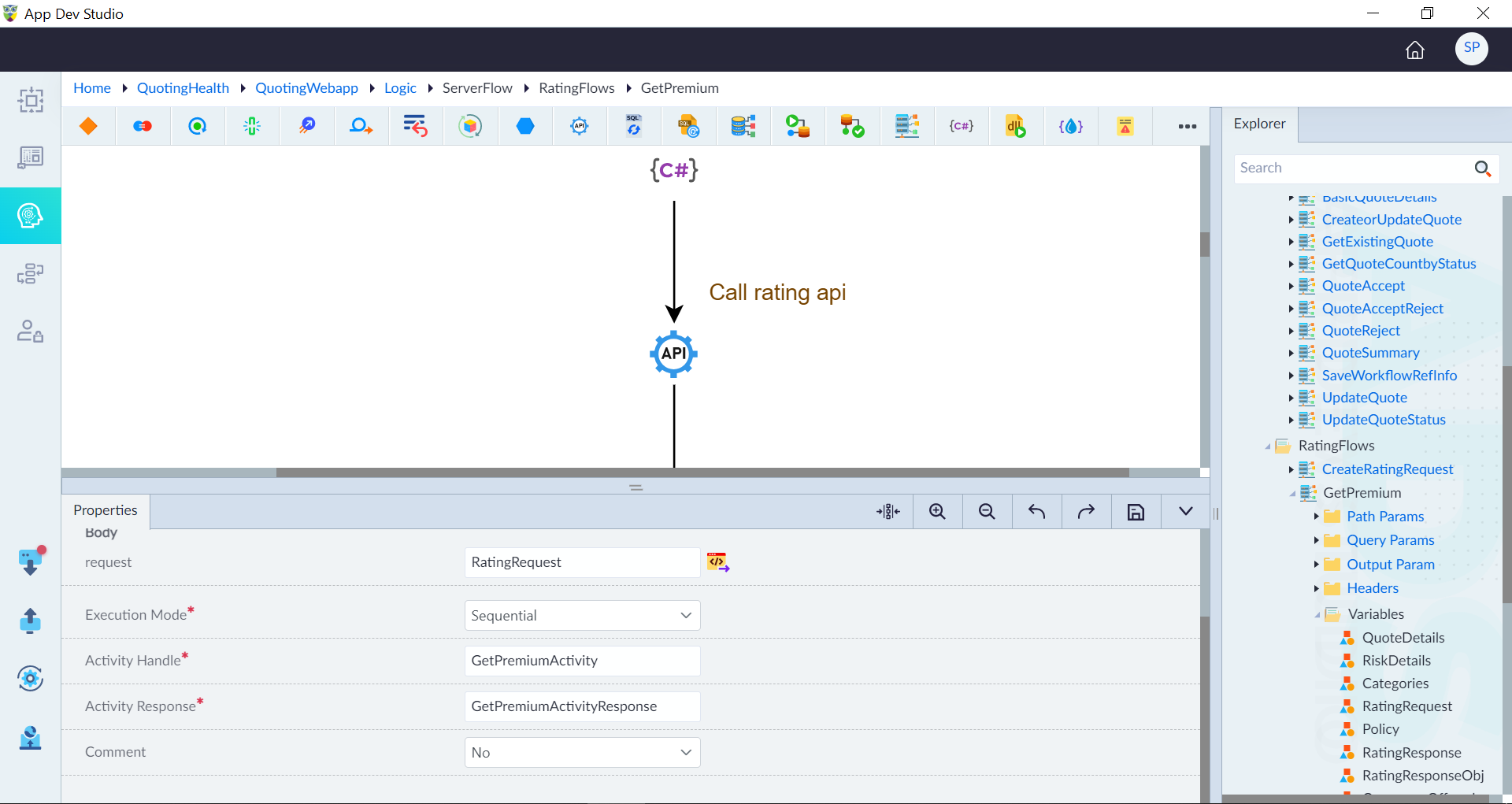 Call REST API Configuration
