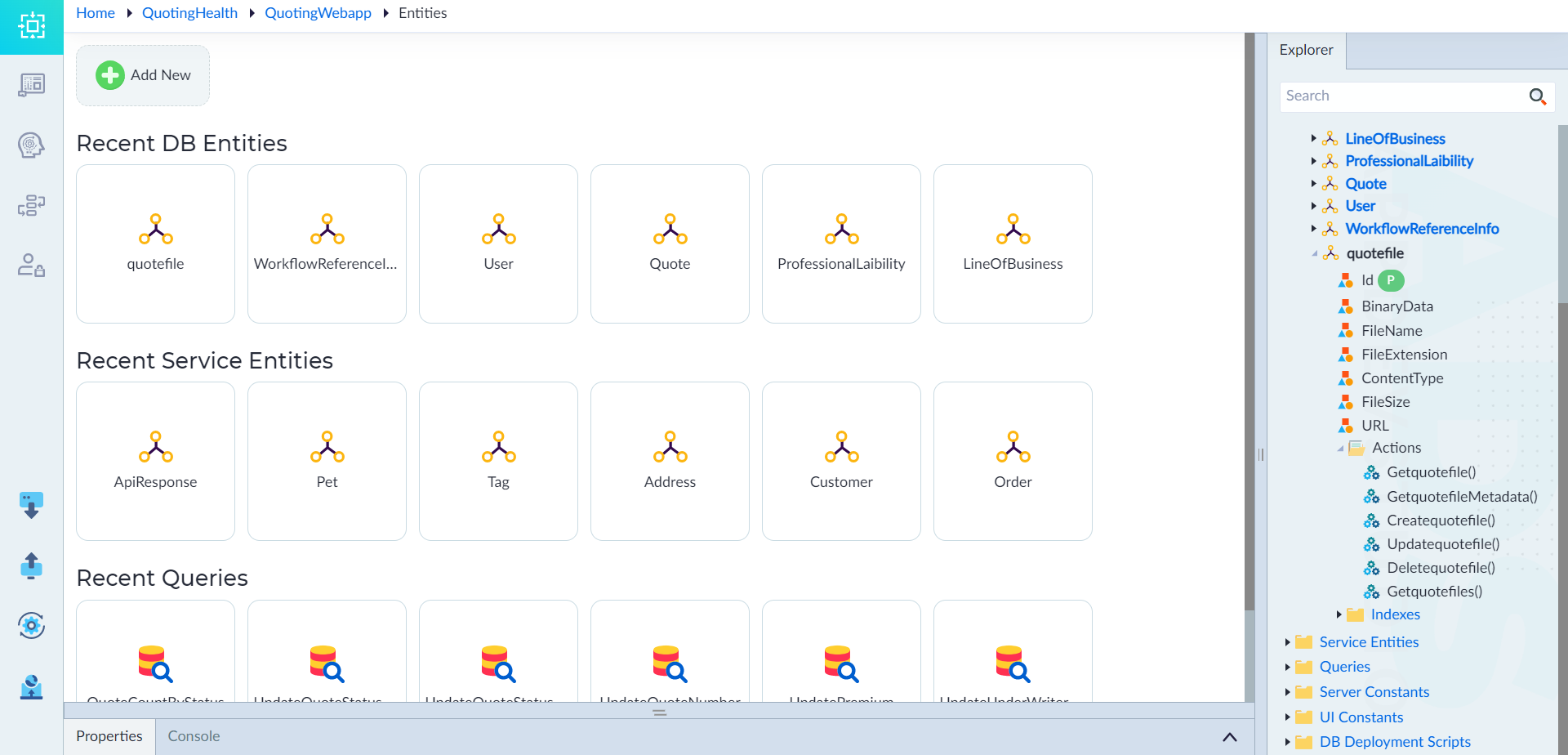 Binary entity for file download