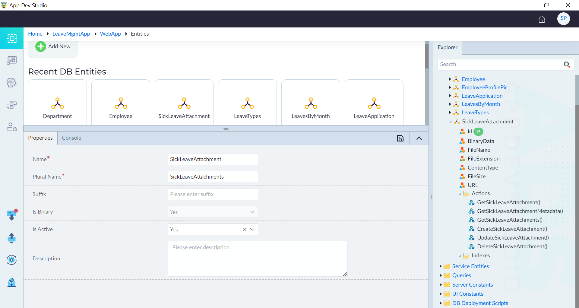 File Upload Entity