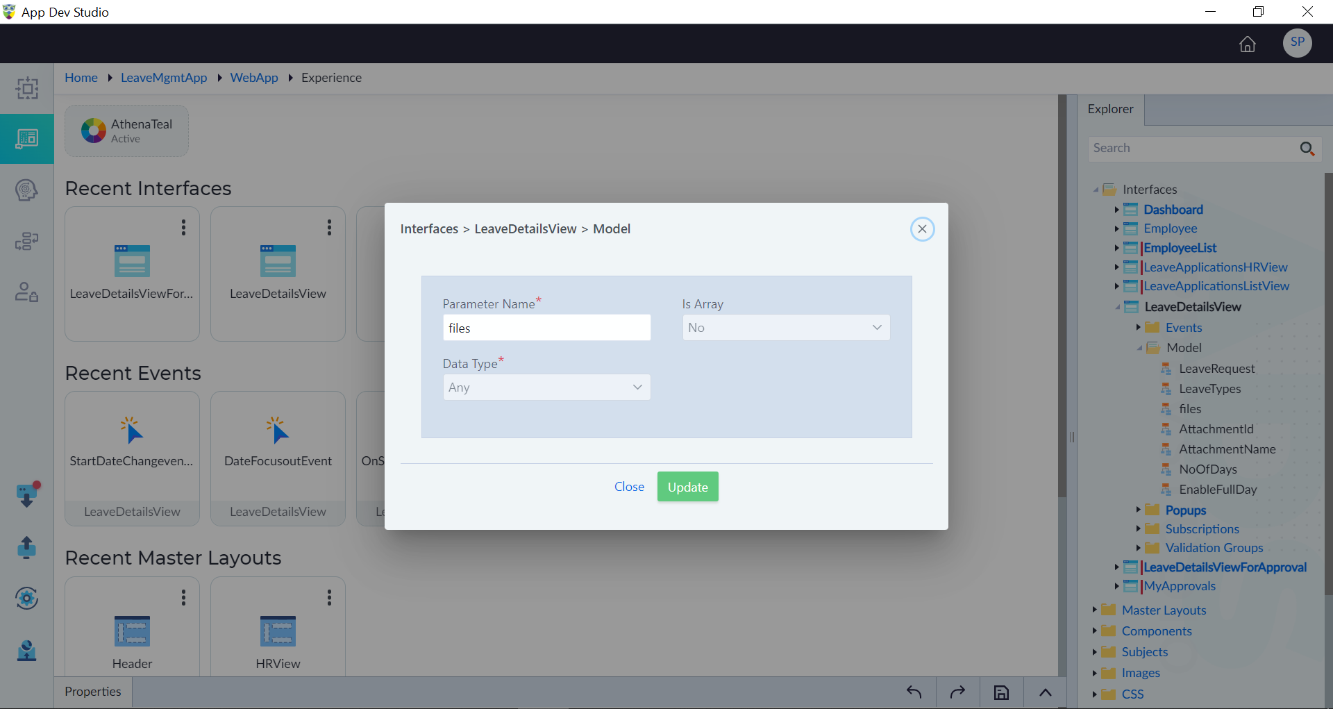 File Upload Model