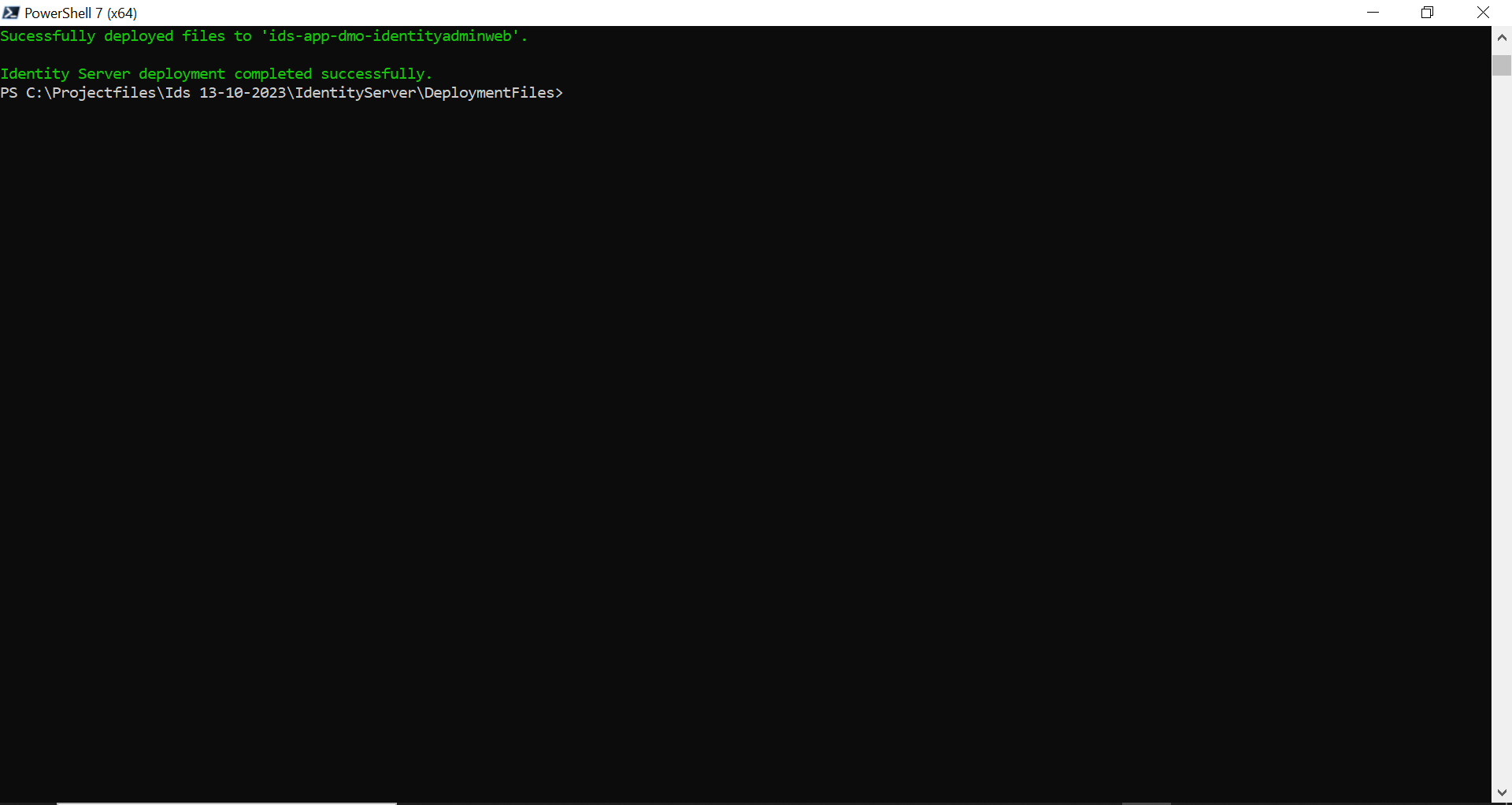 Deploy Identity Server - Step 3