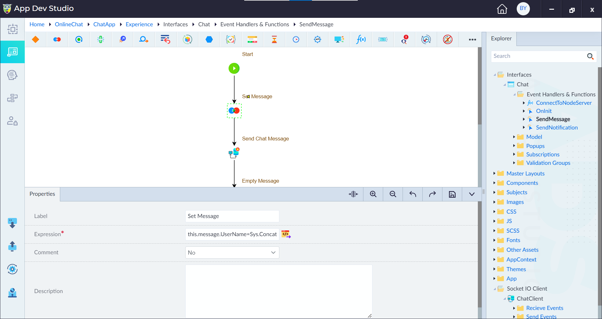 SendMessage construct step 1