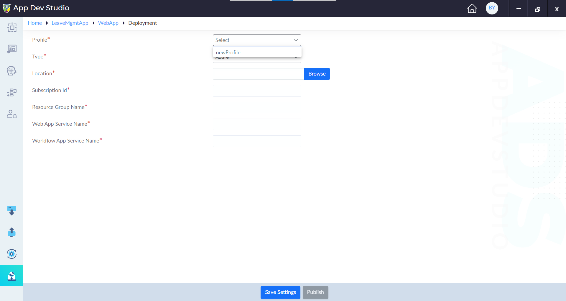 Publish Profile