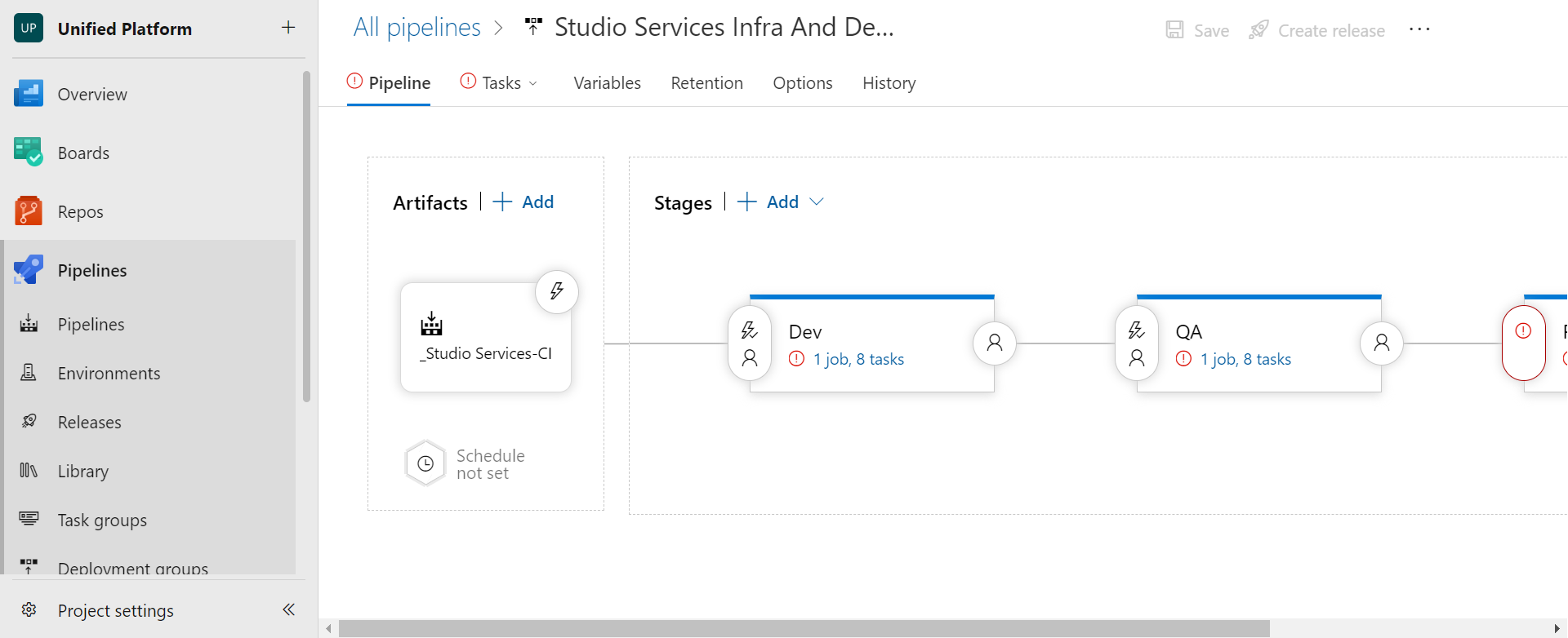 Import Release Pipeline Step 3