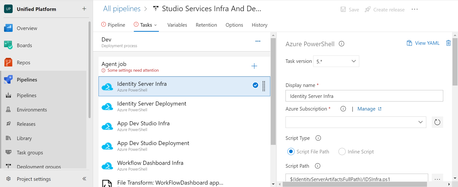 Edit Tasks - Subscription