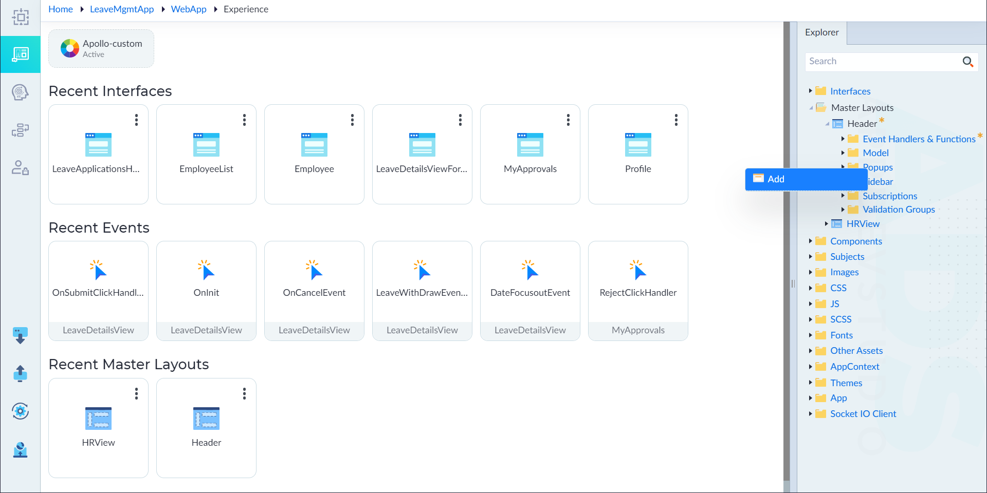 Create Popup - Step 1