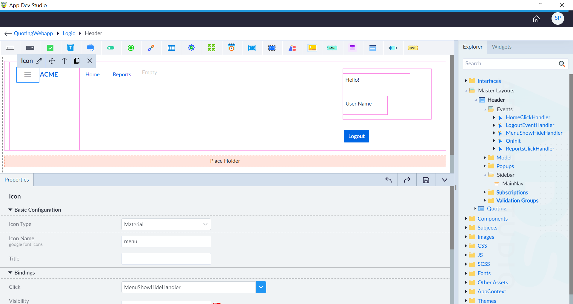Save Sidebar in Master Layout