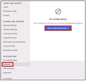 DocuSign Configuration