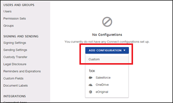 DocuSign Trigger Events
