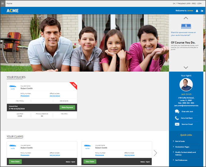 Policyholder Dashboard